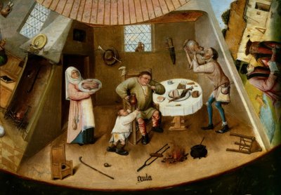 Die sieben Todsünden und die vier letzten Dinge von Hieronymus Bosch